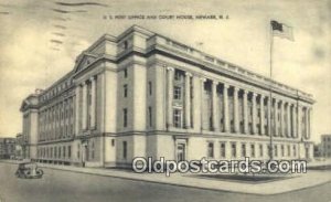 Newark, NJ USA Post Office 1954 postal marking on front