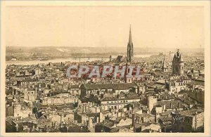 Postcard Old La Douce France Bordeaux Vue Generale