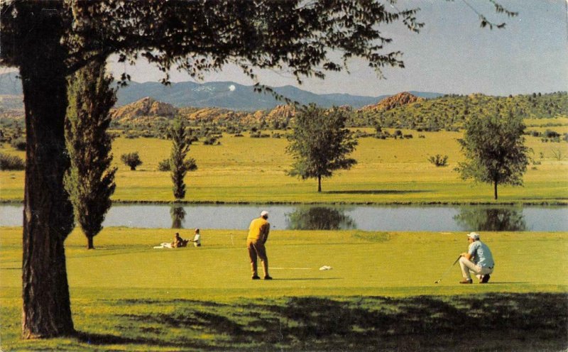 ANTELOPE HILLS GOLF COURSE Prescott, Arizona PGA Course 1973 Vintage Postcard