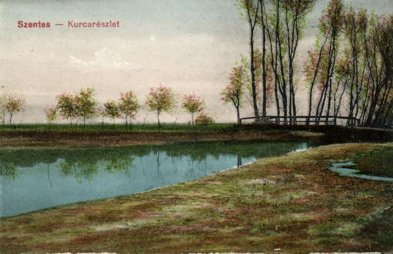 hungary, SZENTES, Kurcarészlet, Panorama (1910s)