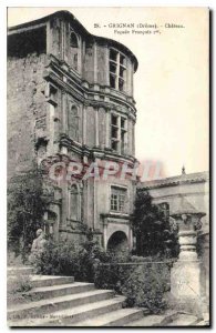 Old Postcard Grignan Drome Chateau Facade Francois