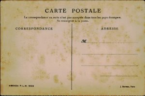 B577 Morocco Fez panorama postcard 1928