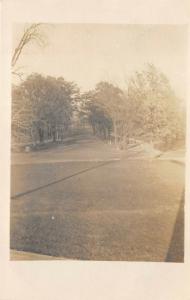 Bloomington Illinois c1907 RPPC Real Photo Postcard Miller Park