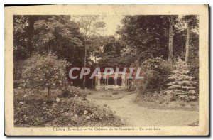 Postcard Old Illiers E and L the castle of wood under a Sinetterie