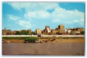 c1960 Skyline DeSoto Island Yazoo Canal Vicksburg Mississippi Vintage Postcard
