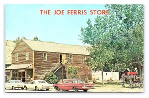 The Joe Ferris Store Medora North Dakota Postcard Old Cars