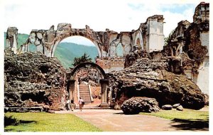 Ruinas de la Iglesia de la Recoleccion Antigua Guatemala, Central America Unu...