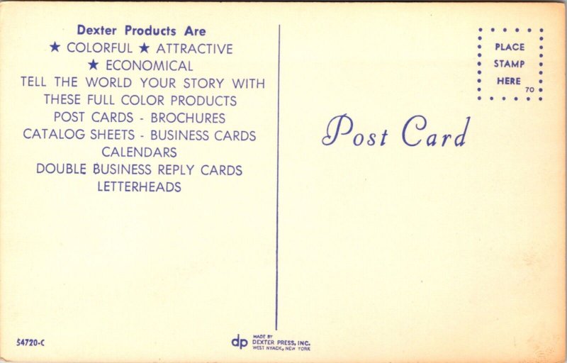 Advertising Postcard Color Your World Dexter Press Printing Products