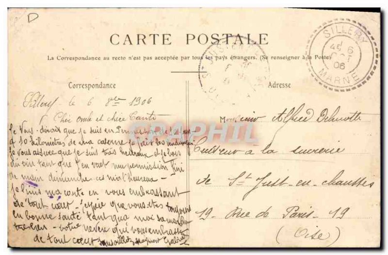 Old Postcard Folklore Harvest Vine Champagne TOP press