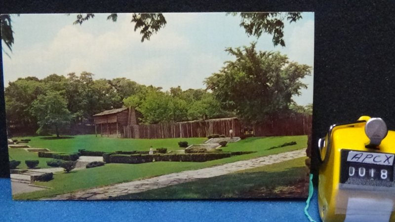 STD Vintage Reproduction Historic Log Fort Old Fort Harrod State Park Kentucky