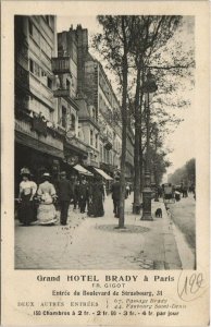 CPA PARIS 6e - Grand Hotel Brady á Paris (52388)