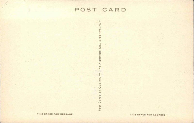 La Junta CO Sante Fe RR Train Shops c1915 Postcard