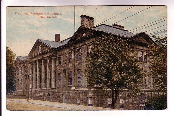 Provincial Parliament Buildings, Halifax, Nova Scotia, Governmant