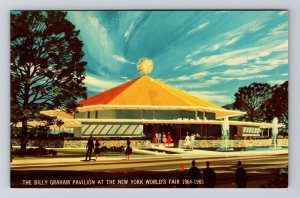 West Nyack NY - New York, The Billy Graham Pavilion, Chrome, Postcard 