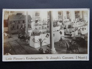 ST. JOSEPH'S CONVENT (North) Little Flowers Kindergarten Early Years c1925 RP PC