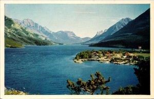 Townsite Waterton Lakes Park Canada Postcard PC6
