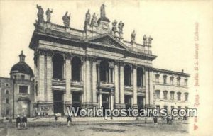 Basilica di S Giovanni Roma, Italy Unused 