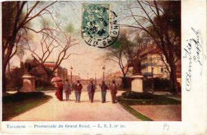 CPA TOULOUSE - Promenade du Grand Rond (582594)