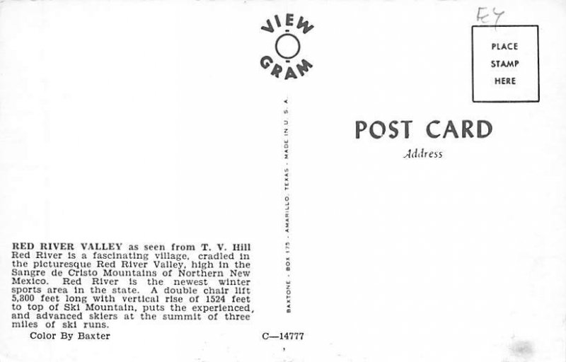 Red River Valley Red River, New Mexico NM