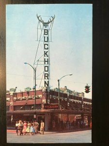 Vintage Postcard 1960's Buckhorn Curio Shop San Antonio Texas