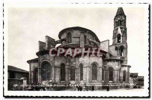 Postcard Old St Leonard Haute Vienne Church Monument histoeique