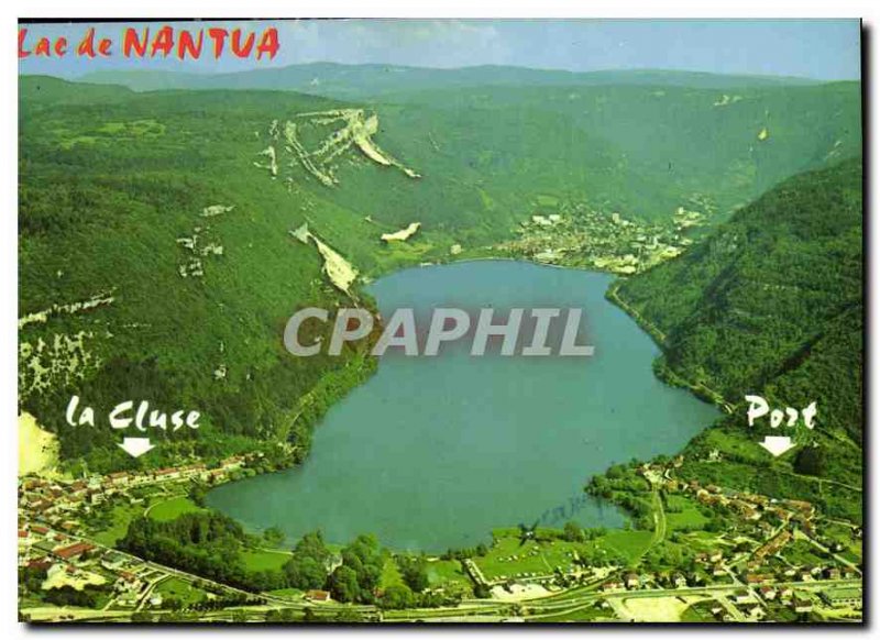 Postcard Modern Lake Nantua Ain