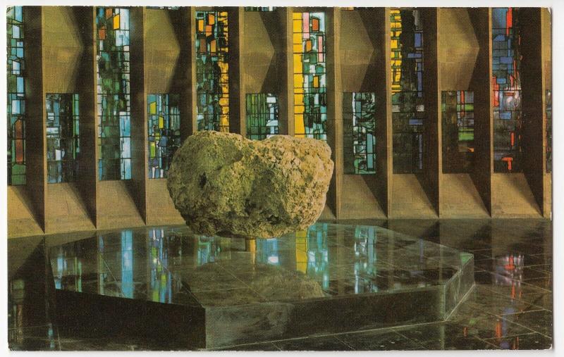 Warwickshire; Coventry Cathedral Interior, Font & Baptistery Window PPC, Unused 