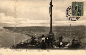 CPA Le TRÉPORT-Le Calvaire sur la Falaise (348247) 