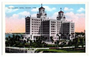 Mid-1900s National Hotel, Havana, Cuba Postcard