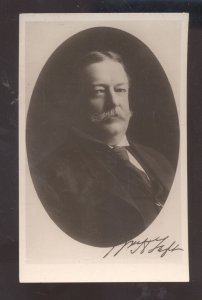 RPPC UNITED STATES PRESIDENT WILLIAM TAFT ROTOGRAPH REAL PHOTO POSTCARD