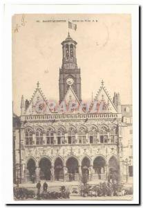 Saint Quentin Postcard Old City Hall