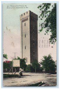 1911 Tower at Fort Thomas Kentucky KY Posted Ohio Post Card Co. Postcard