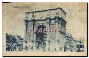 Old Postcard Marseille Porte d'Aix