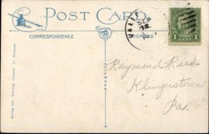 1920s Flapper Girl Comic Dancing Series 625 Old Postcard