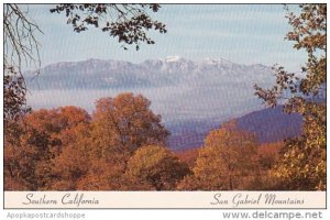 California San Gabriel Mountains Southern California