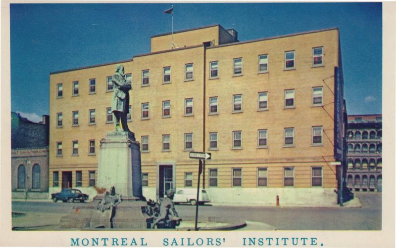 Montreal Sailors Institute Canada Postcard