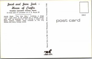 POSTCARD SCENE Lancaster Pennsylvania PA AN1479