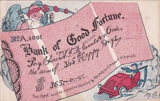 Humour Bank Of Good Fortune 1905