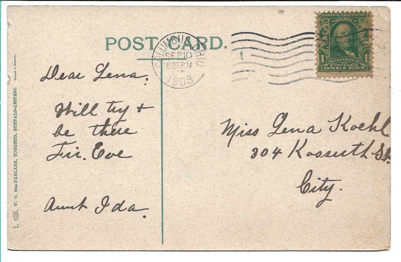 Columbus, OH - Columbus Savings and Trust Building - 1908