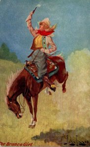 The Bronco Girl By John Innes