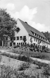 A127 Germany 1959 Landvolkhochschule School Oesede bei Osnabrueck postcard