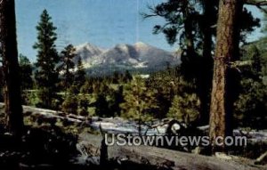 San Francisco Peaks - Flagstaff, Arizona AZ