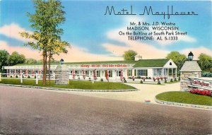 WI, Madison, Wisconsin, Motel Mayflower, J.A. Fagan