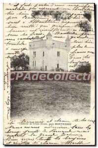 Old Postcard Montendre Chateau De Gente Cross Pres