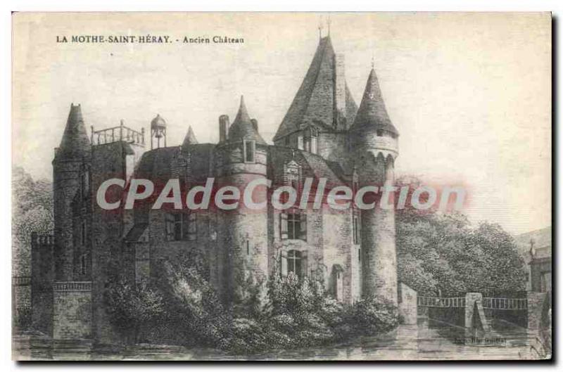 Postcard Old La Mothe-Saint-H?ray Old Castle
