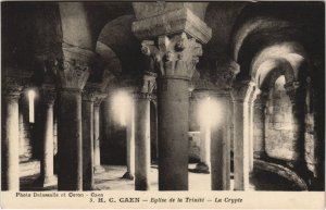 CPA CAEN Eglise de la Trinite - La Crypte (1250064)