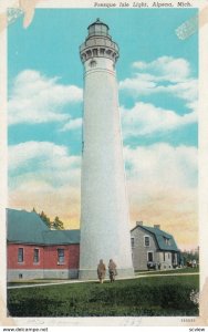 ALPENA , Michigan , 1939 ; Presque Isle LIGHTHOUSE