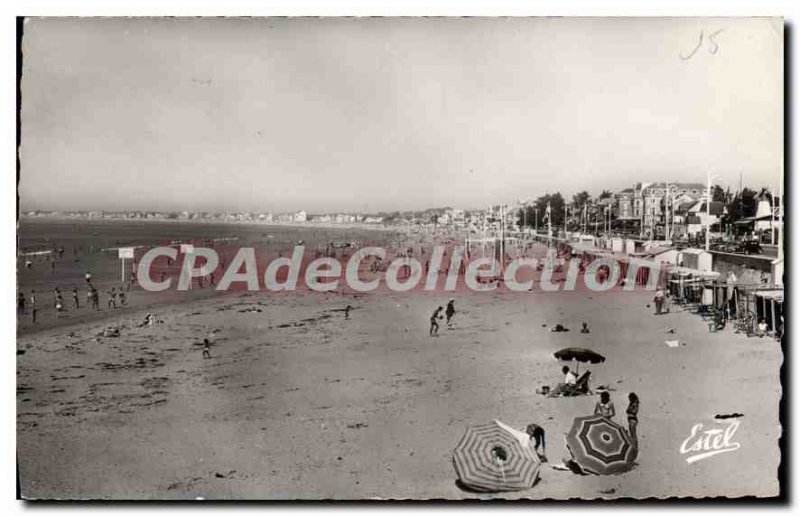 Postcard Old Pornichet The Beach