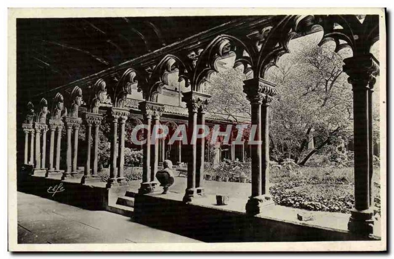 Old Postcard Toulouse The Museum Grand cloister Augustinian