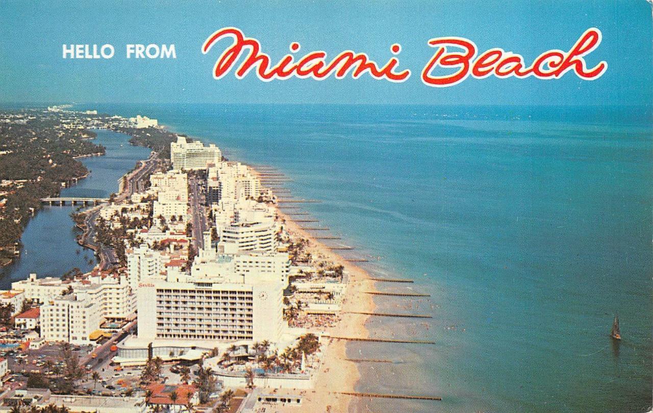 Florida Miami Gralynn Hotel  United States - Florida - Miami, Postcard /  HipPostcard